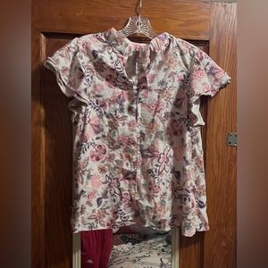 M/s floral design blouse